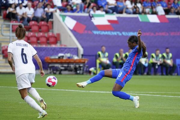 Geyoro scores 3, France routs Italy 5-1 at Women's Euros | AP News